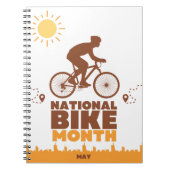 Nationaler Radmonat Notizblock (Vorderseite)