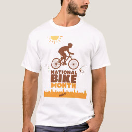 Nationaler Radmonat T-Shirt