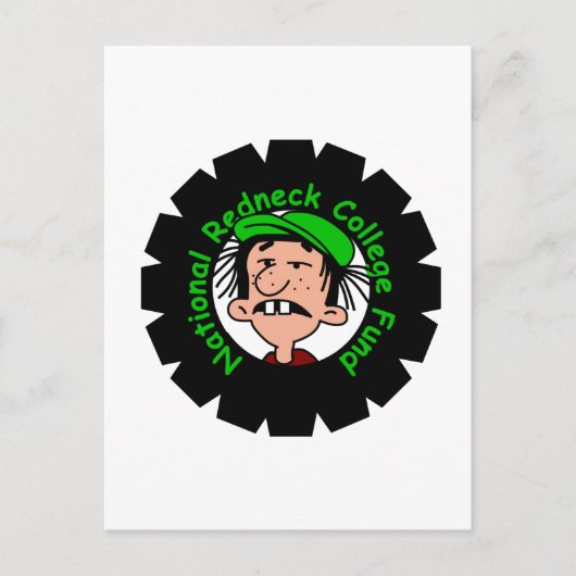 Nationaler Redneck Postkarte (Vorderseite)