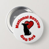 Nationaler Rettungstag Button (Vorne & Hinten)