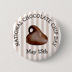 Nationaler Schokoladentag 15. Mai Feiertage Button