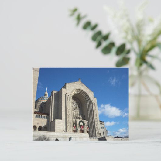 Nationaler Schrein der unbefleckten Empfängnis Postkarte (Stehend Vorderseite)