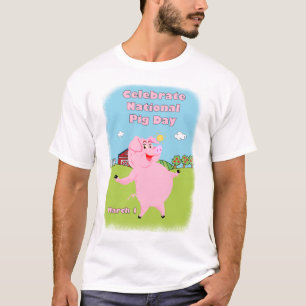 Nationaler Schwein-Tag am 1. März T-Shirt