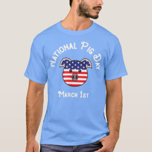 Nationaler Schweinetag 4240 T-Shirt