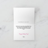 Nationaler Sickertagskarte Karte (Innenseite)