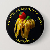 Nationaler Spaghetti-Tag Button (Vorderseite)