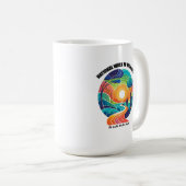 Nationaler Spaziergang zum Arbeitstag Kaffeetasse (VorderseiteRechts)