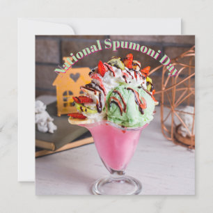 Nationaler Spumoni-Tag