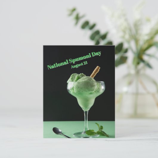 Nationaler Spumoni-Tag (Stehend Vorderseite)