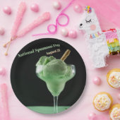 Nationaler Spumoni-Tag Pappteller (Party)