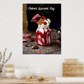 Nationaler Spumoni-Tag Poster (Küche)