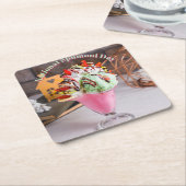 Nationaler Spumoni-Tag Rechteckiger Pappuntersetzer (angewinkelt)