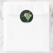 Nationaler Spumoni-Tag Runder Aufkleber (Tasche)