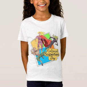 Nationaler Superheldentag-Schild T-Shirt