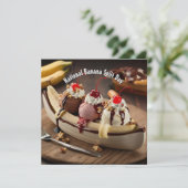 Nationaler Tag der Bananensplit (Stehend Vorderseite)