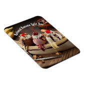 Nationaler Tag der Bananensplit Magnet (Rechte Seite)
