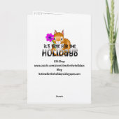 Nationaler Tag der falschen Zähne  | 9. März Karte (Rückseite)