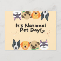 Nationaler Tag der Haustiere