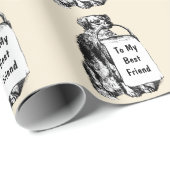 Nationaler Tag der Hunde Geschenkpapier (Rolleneckpunkt)