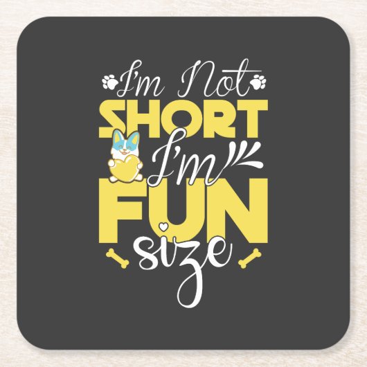 Nationaler Tag der Kurzen Mädchenbewertung Rechteckiger Pappuntersetzer (Vorderseite)