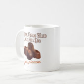Nationaler Tag der Schokolade mit Creme Kaffeetasse (Vorderseite Links)