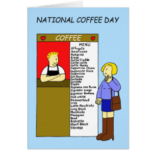 Nationaler Tag des Kaffees - 29. September