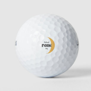 Nationaler Tag des Mondes Golfball