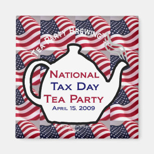 Nationaler Tagestee-Party-Magnet der Steuer-TP0100 Magnet