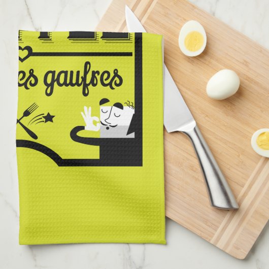 Nationaler Waffentag Geschirrtuch (Viertel Falte)