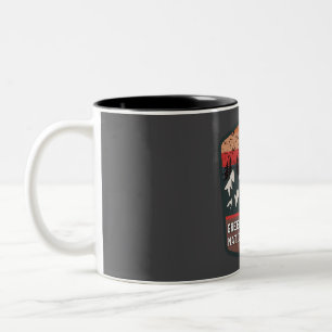 Nationaler Wald Green Mountains Zweifarbige Tasse
