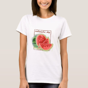 Nationaler Wassermelontag T-Shirt