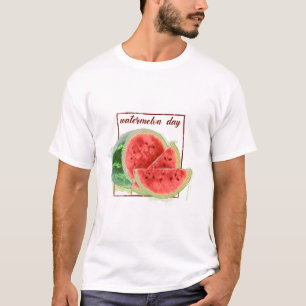 Nationaler Wassermelontag T-Shirt