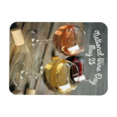 Nationaler Weintag Magnet (Horizontal)