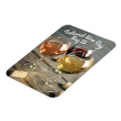 Nationaler Weintag Magnet (Linke Seite)