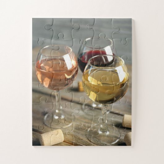 Nationaler Weintag Puzzle (Vertikal)