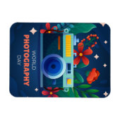 Nationaler Weltfotografstag Magnet (Horizontal)
