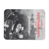 Nationaler Weltfotografstag Magnet (Horizontal)