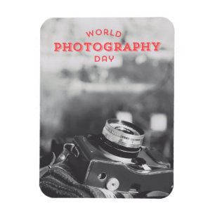 Nationaler Weltfotografstag Magnet
