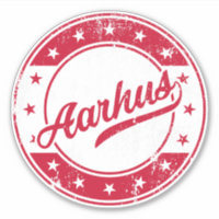 Nationales Aarhus Denmark Sticker