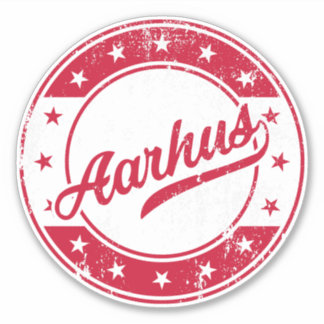 Nationales Aarhus Denmark Sticker