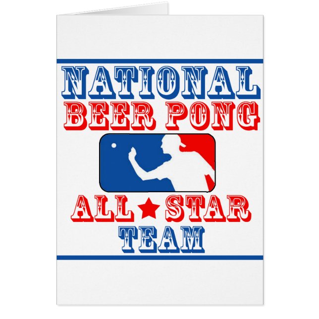 Nationales Bier Pong Team (Vorne)