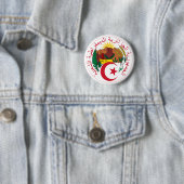 Nationales Emblem Algeriens Button (Beispiel)