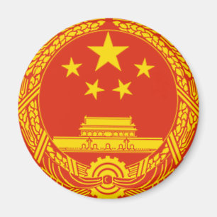NATIONALES EMBLEM DER VÖLKER DIE REPUBLIK CHINA MAGNET
