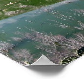 Nationales Erholungsgebiet Kayaking Amistad Poster (Ecke)