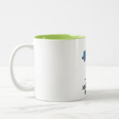 Nationales Erholungsgebiet Lake Chelan, Washington Zweifarbige Tasse (Links)