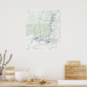 Nationales Erholungsgebiet Lake Roosevelt Poster (Küche)