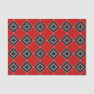 Nationales ethnisches Muster Seidenpapier