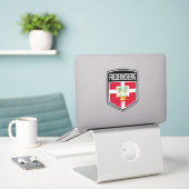 Nationales Frederiksberg Dänemark Sticker (Laptop auf Schreibtisch)