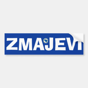 Nationales Fußballteam "Zmajevi" Autoaufkleber