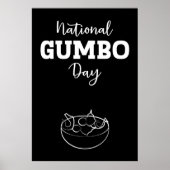 Nationales Gübo-Day-Zeichen Poster (Vorne)